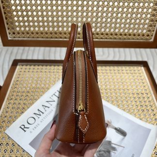 Replica Hermes Bolide 1923 Mini Evercolor Leather Bag