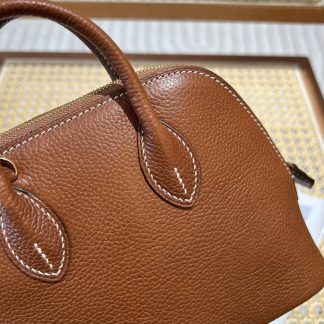 Replica Hermes Bolide 1923 Mini Evercolor Leather Bag