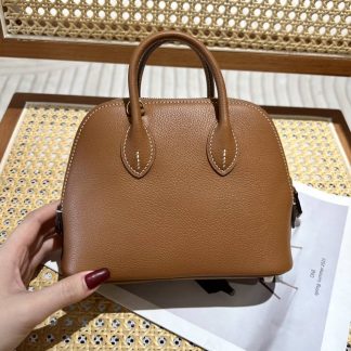 Replica Hermes Bolide 1923 Mini Evercolor Leather Bag
