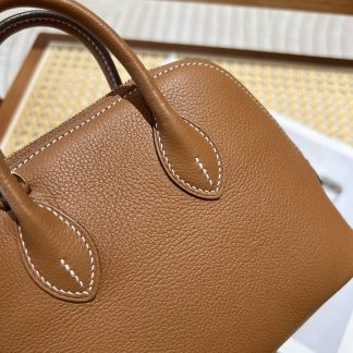 Replica Hermes Bolide 1923 Mini Evercolor Leather Bag