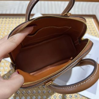 Replica Hermes Bolide 1923 Mini Evercolor Leather Bag