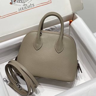 Replica Hermes Bolide 1923 Mini Evercolor Leather Bag