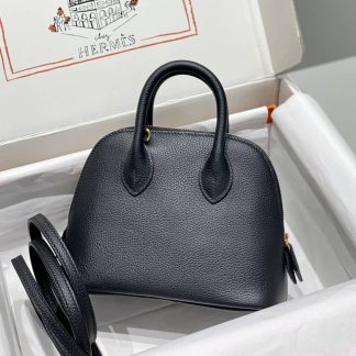 Replica Hermes Bolide 1923 Mini Evercolor Leather Bag