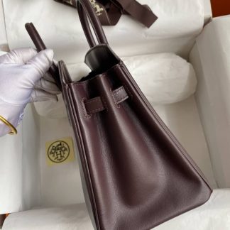 Replica Hermes Shadow Birkin 25 Swift Leather Limited Edition Bag