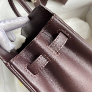 Replica Hermes Shadow Birkin 25 Swift Leather Limited Edition Bag