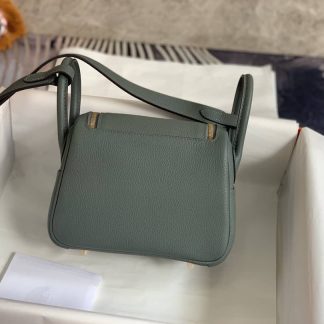 Replica Hermes Mini Lindy Clemence Leather Bag