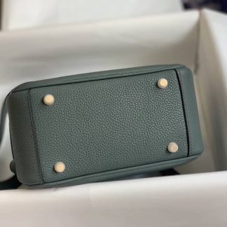 Replica Hermes Mini Lindy Clemence Leather Bag