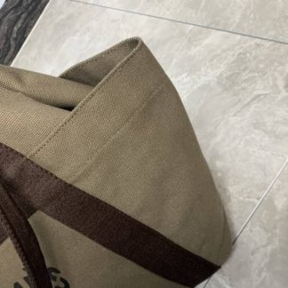 Replica Hermes Sac De Pansage Groom Canvas Shoulder Bag