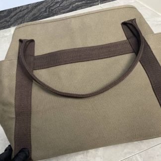 Replica Hermes Sac De Pansage Groom Canvas Shoulder Bag