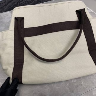 Replica Hermes Sac De Pansage Groom Canvas Shoulder Bag