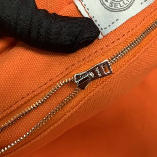 Replica Hermes Sac De Pansage Groom Canvas Shoulder Bag