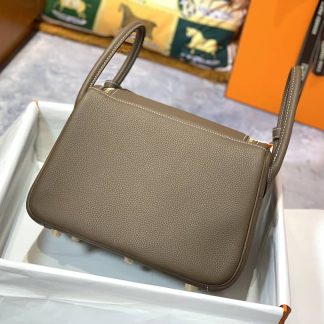 Replica Hermes Lindy 30 Clemence Leather Bag