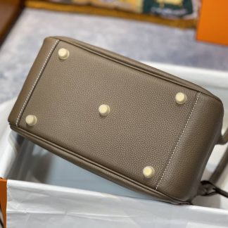 Replica Hermes Lindy 30 Clemence Leather Bag