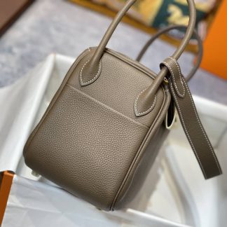 Replica Hermes Lindy 30 Clemence Leather Bag