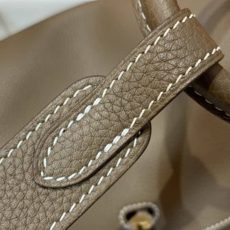 Replica Hermes Lindy 30 Clemence Leather Bag