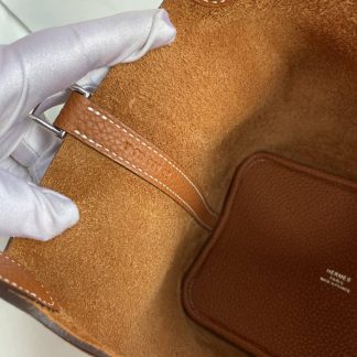 Replica Hermes Picotin Lock 18 Clemence Leather Bag