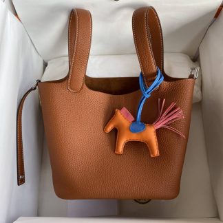 Replica Hermes Picotin Lock 18 Clemence Leather Bag