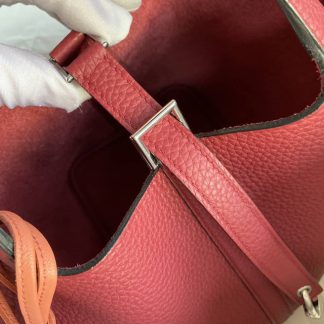 Replica Hermes Picotin Lock 18 Clemence Leather Bag