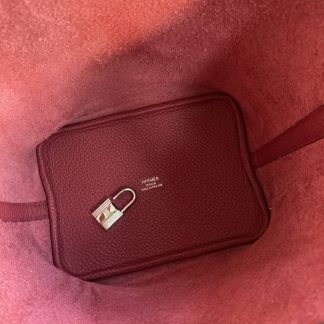 Replica Hermes Picotin Lock 18 Clemence Leather Bag