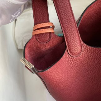 Replica Hermes Picotin Lock 18 Clemence Leather Bag