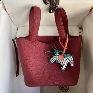 Replica Hermes Picotin Lock 18 Clemence Leather Bag