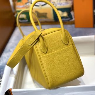 Replica Hermes Lindy 30 Clemence Leather Bag