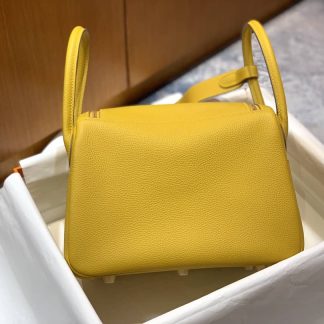 Replica Hermes Lindy 30 Clemence Leather Bag