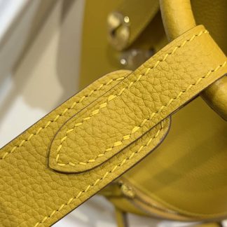 Replica Hermes Lindy 30 Clemence Leather Bag
