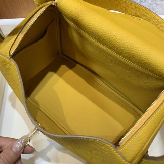 Replica Hermes Lindy 30 Clemence Leather Bag