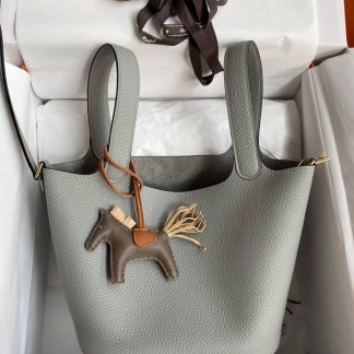 Replica Hermes Picotin Lock 18 Clemence Leather Bag