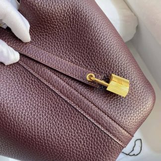 Replica Hermes Picotin Lock 18 Clemence Leather Bag