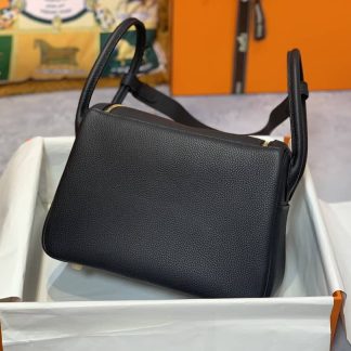 Replica Hermes Lindy 30 Clemence Leather Bag