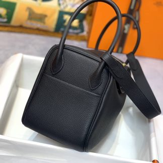 Replica Hermes Lindy 30 Clemence Leather Bag