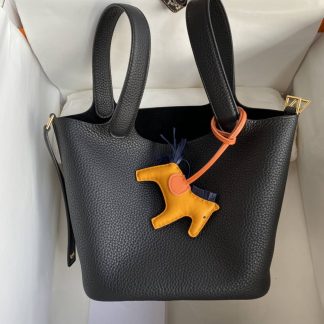 Replica Hermes Picotin Lock 18 Clemence Leather Bag