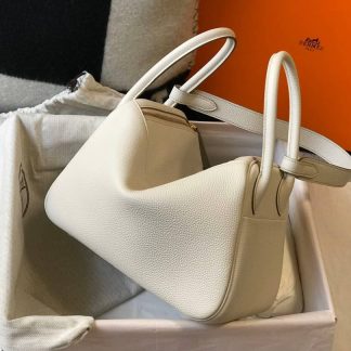 Replica Hermes Lindy 30 Clemence Leather Bag