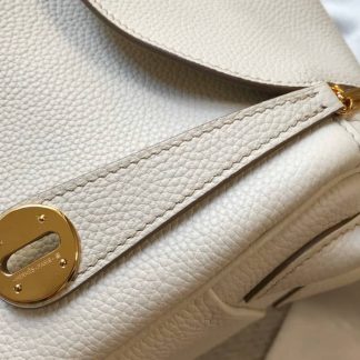 Replica Hermes Lindy 30 Clemence Leather Bag