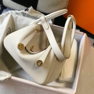 Replica Hermes Lindy 30 Clemence Leather Bag