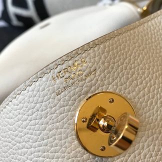 Replica Hermes Lindy 30 Clemence Leather Bag