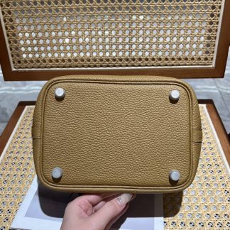 Replica Hermes Picotin Lock 18 Clemence Leather Bag