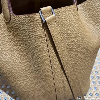 Replica Hermes Picotin Lock 18 Clemence Leather Bag