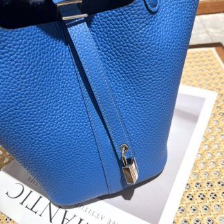 Replica Hermes Picotin Lock 18 Clemence Leather Bag