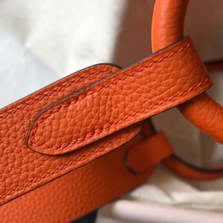 Replica Hermes Lindy 30 Clemence Leather Bag