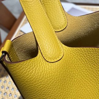 Replica Hermes Picotin Lock 18 Clemence Leather Bag