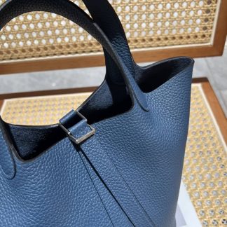 Replica Hermes Picotin Lock 18 Clemence Leather Bag