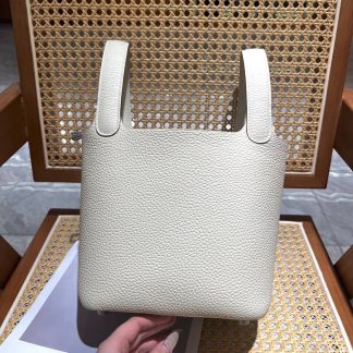 Replica Hermes Picotin Lock 18 Clemence Leather Bag