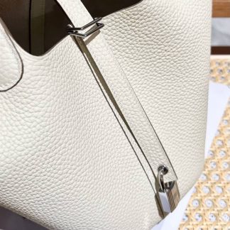 Replica Hermes Picotin Lock 18 Clemence Leather Bag