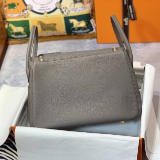 Replica Hermes Lindy 30 Clemence Leather Bag
