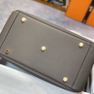 Replica Hermes Lindy 30 Clemence Leather Bag