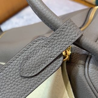 Replica Hermes Lindy 30 Clemence Leather Bag