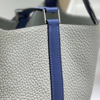 Replica Hermes Picotin Lock 18 Two Tone Clemence Leather Bag